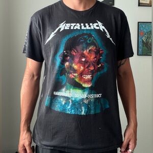 METALLICA HARDWIRED TOUR TEE-SHIRT | VINTAGE BAND TEE